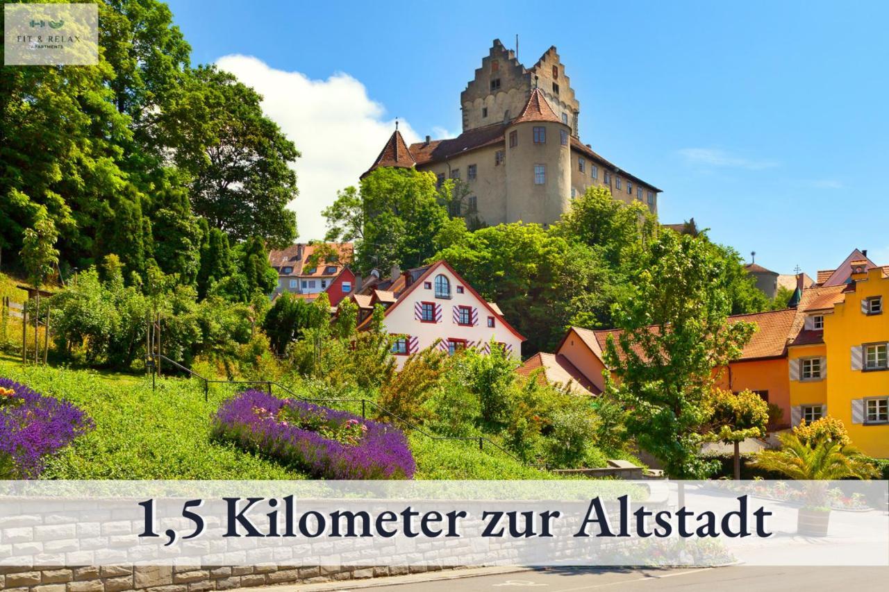 Fit-Relax Apartments Meersburg mit eigenem Sportstudio Exterior foto
