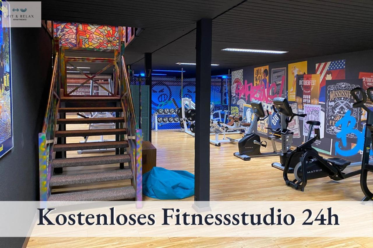 Fit-Relax Apartments Meersburg mit eigenem Sportstudio Exterior foto