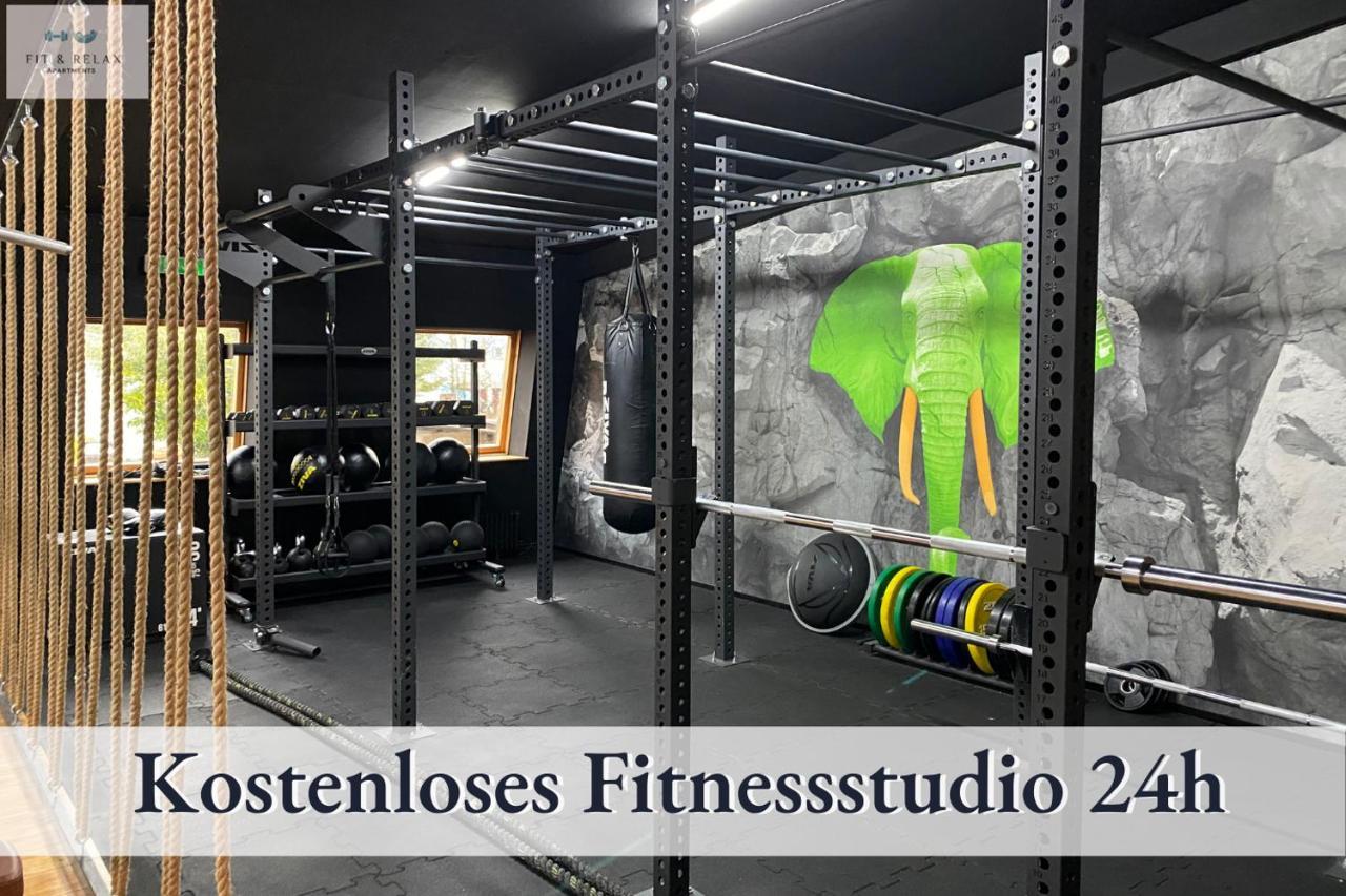 Fit-Relax Apartments Meersburg mit eigenem Sportstudio Exterior foto