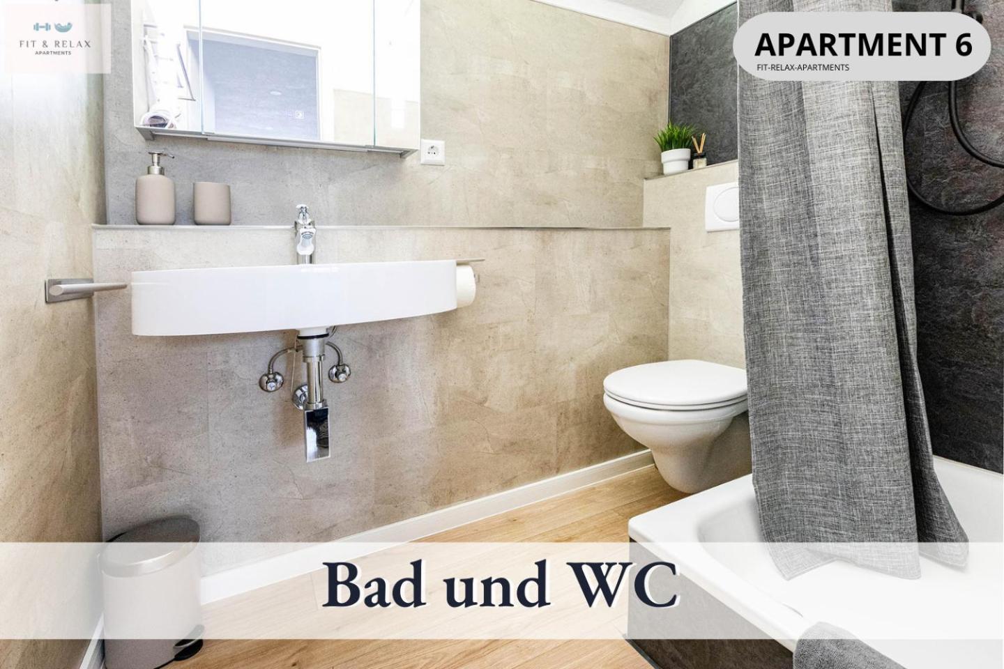 Fit-Relax Apartments Meersburg mit eigenem Sportstudio Exterior foto